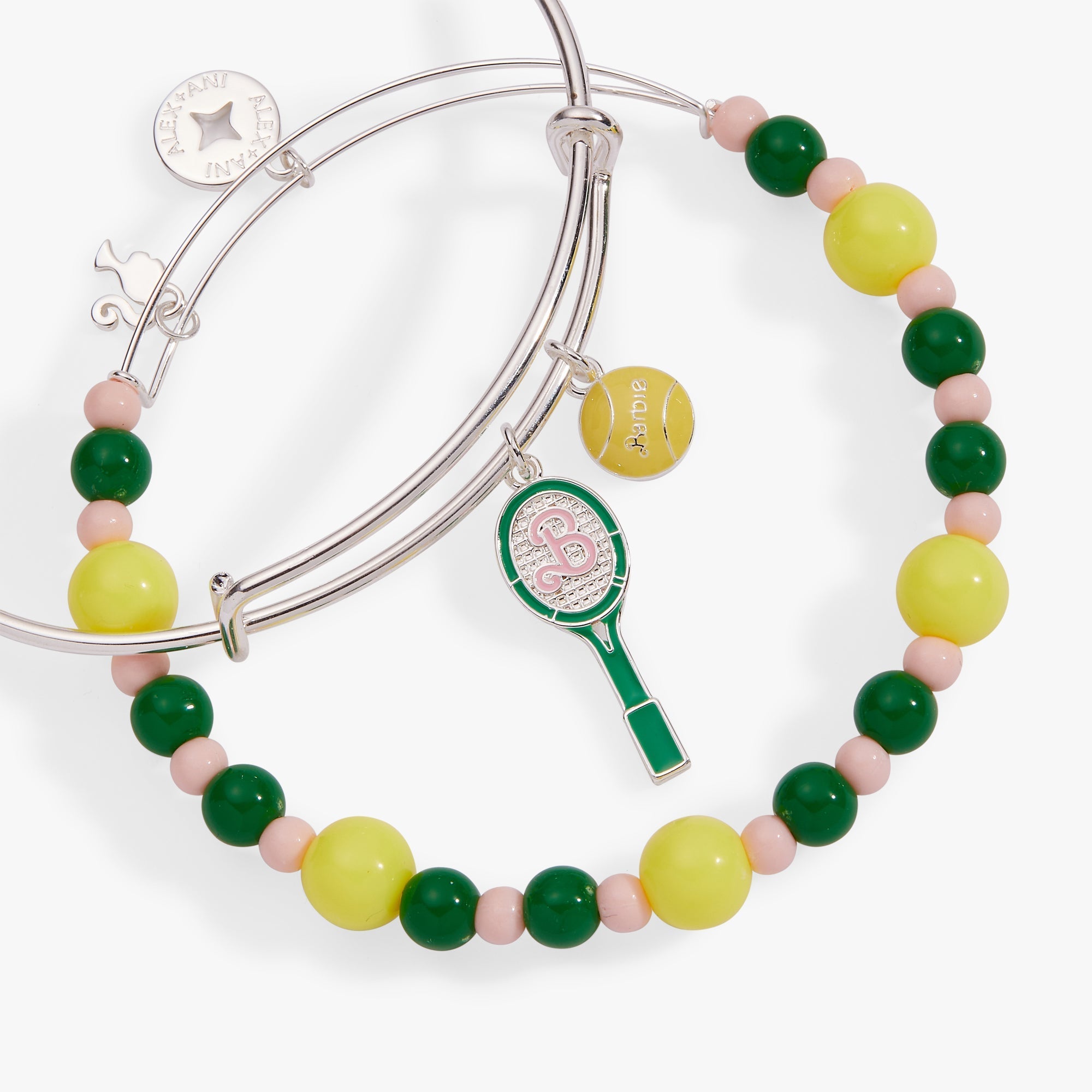 Barbie™ Tennis Bangle, Set of 2 by ALEX AND ANI at Shirley Shoppe