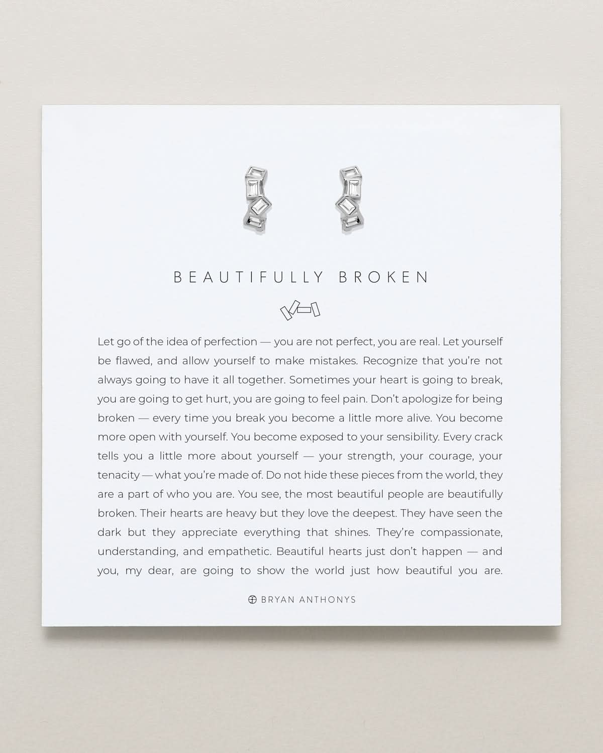 Beautifully Broken Huggies by Bryan Anthonys at Shirley Shoppe