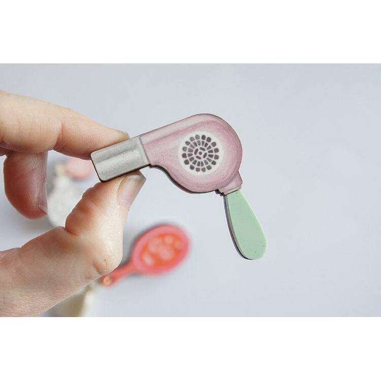 Beauty Supplies Brooches Set of 3 by Laliblue