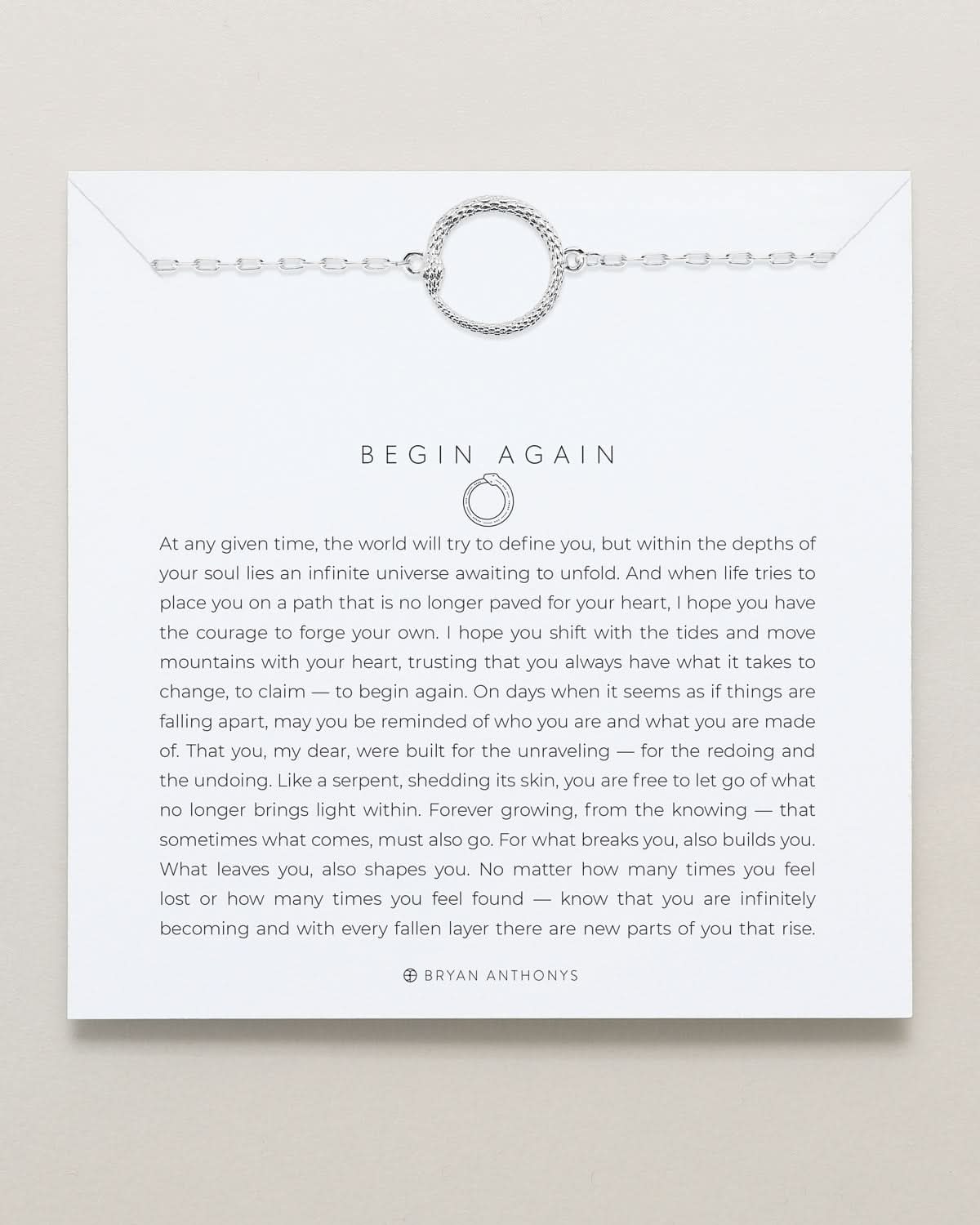 Begin Again Bracelet by Bryan Anthonys at Shirley Shoppe