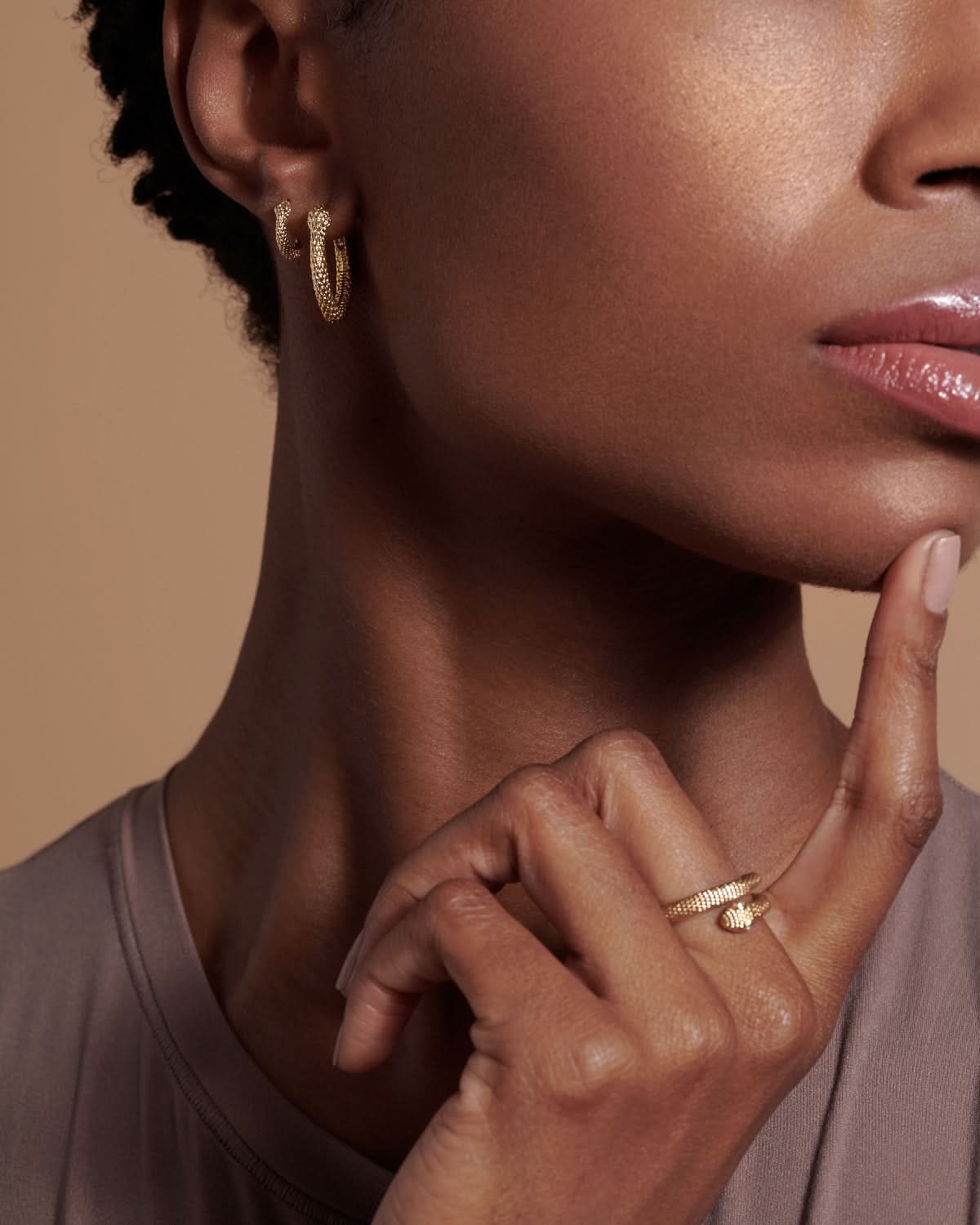 Begin Again Mini Hoop Earrings by Bryan Anthonys at Shirley Shoppe