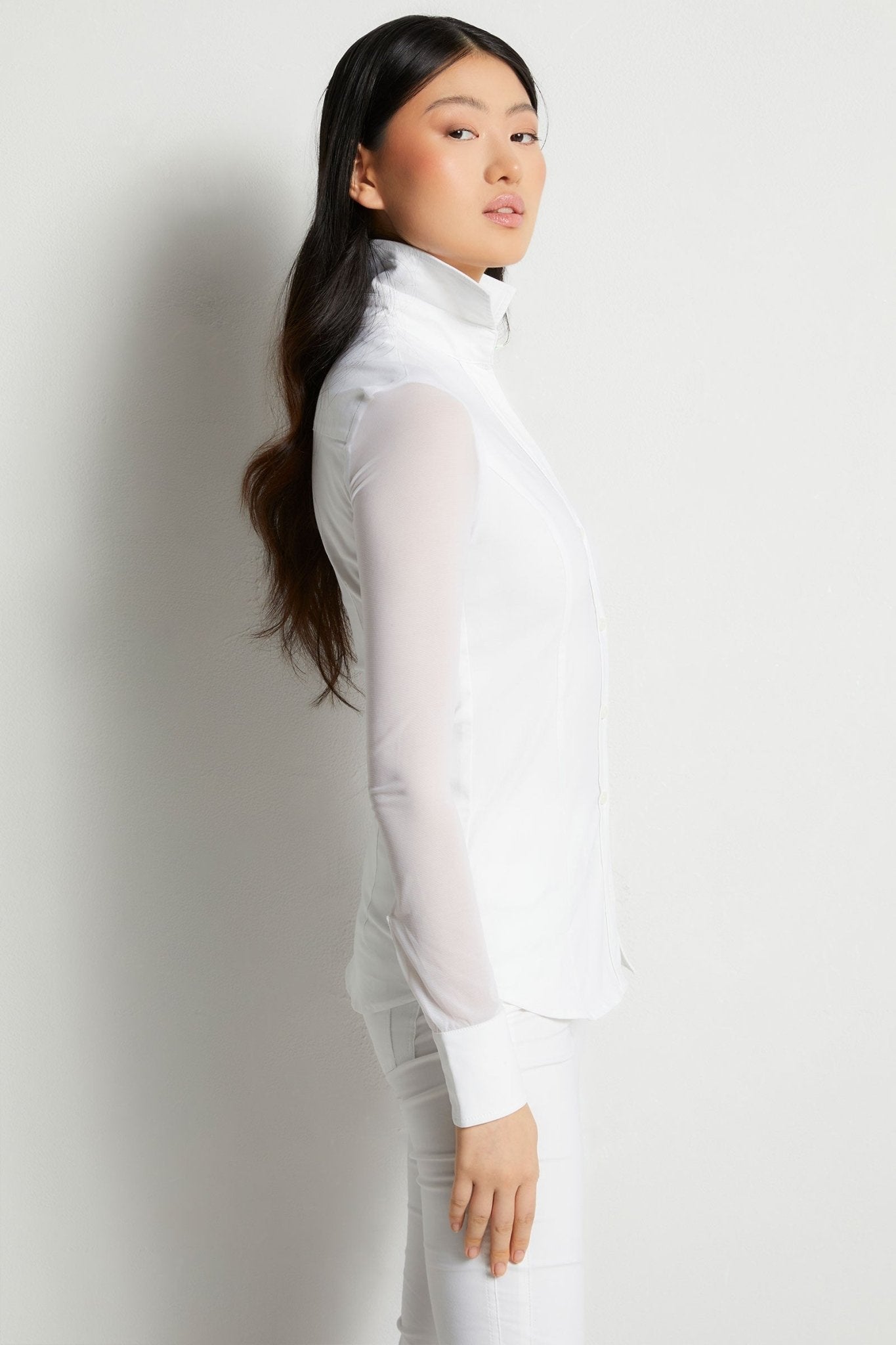 Beth Button-Front Shirt by Anatomie at Shirley Shoppe