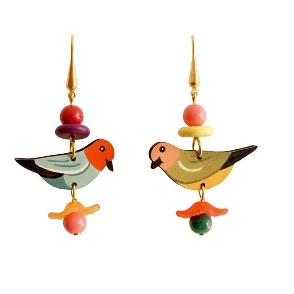 Bird Earrings by Laliblue by Quirks! at Shirley Shoppe
