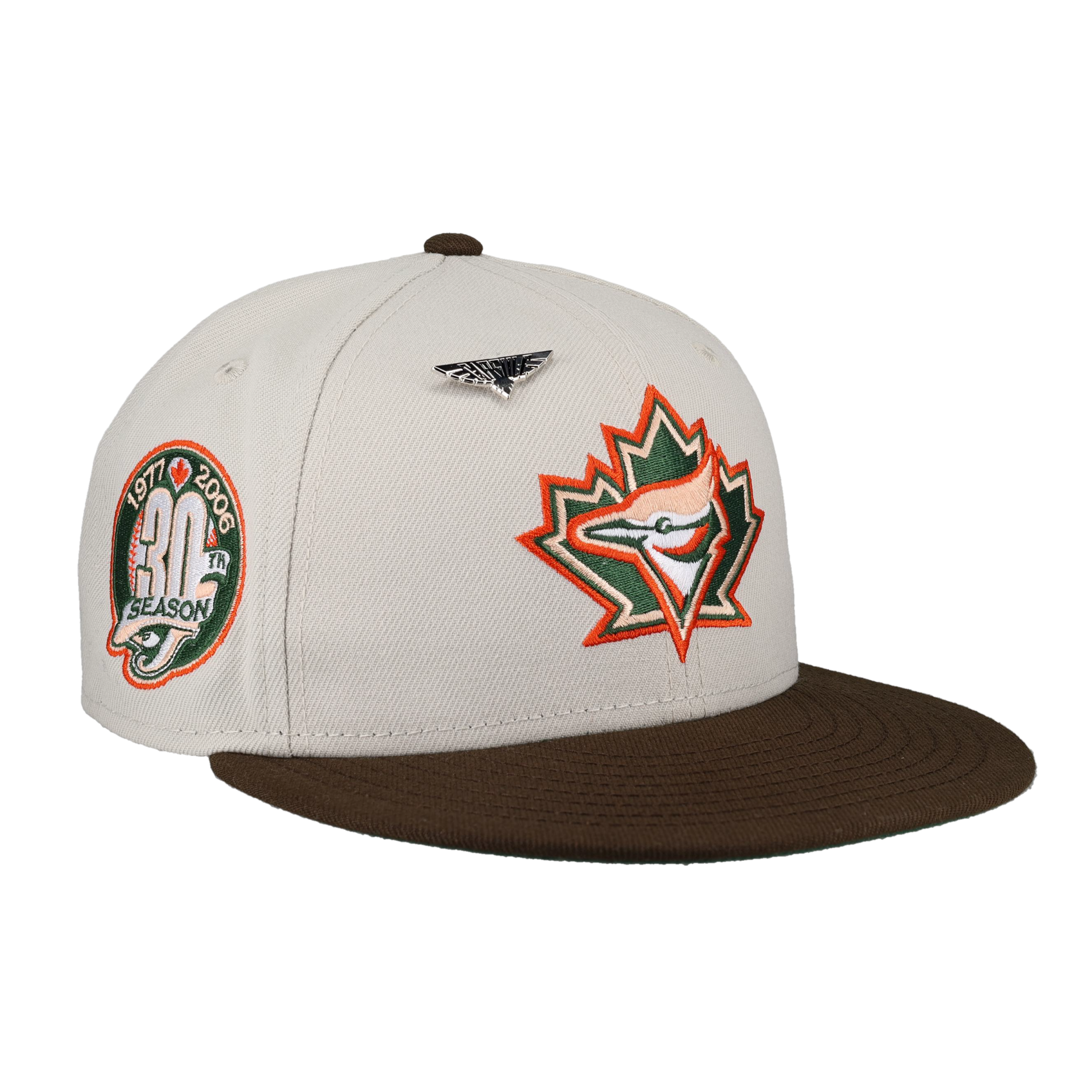 Toronto Blue Jays Bird Collection 30th Season Fitted Hat