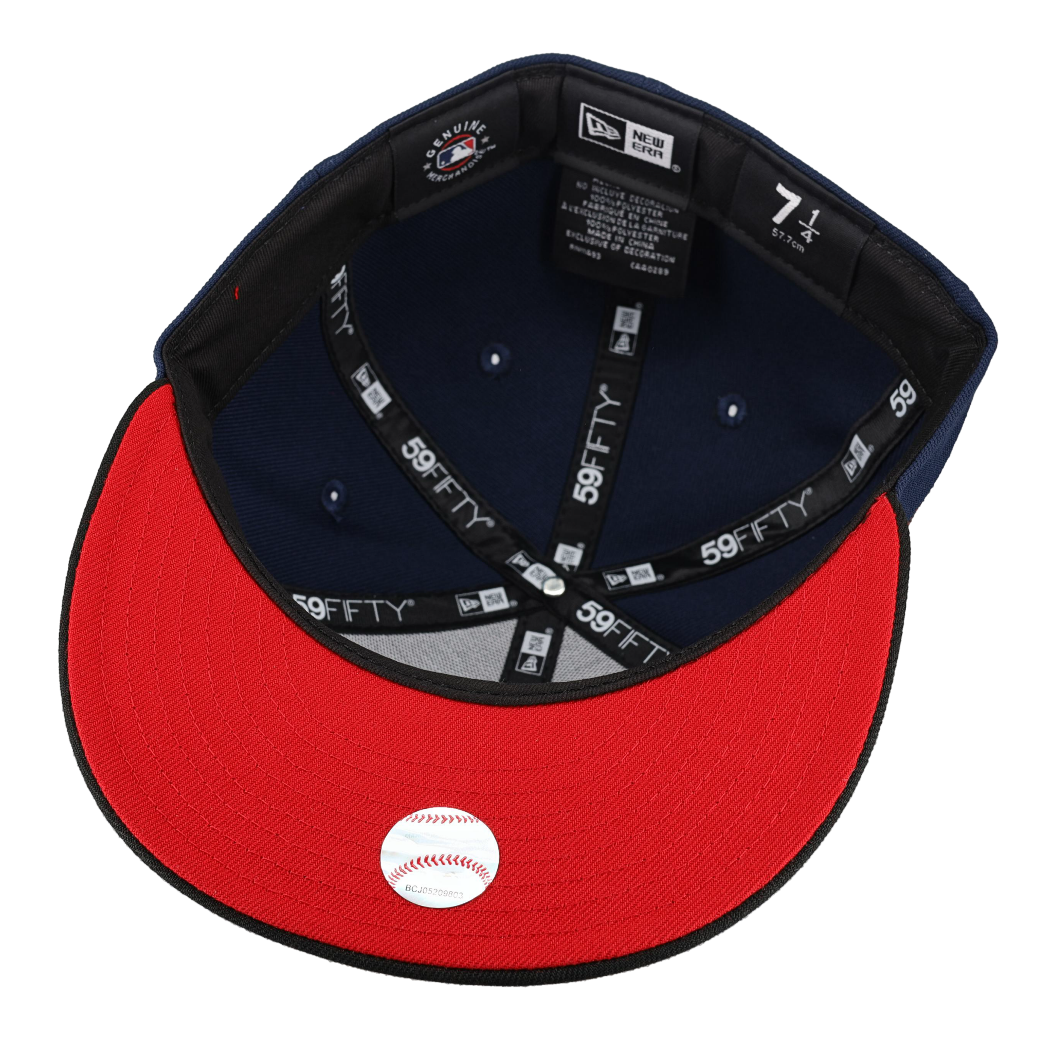 Tampa Bay Rays Midnight Crimson Collection Tropicana Field Fitted Hat