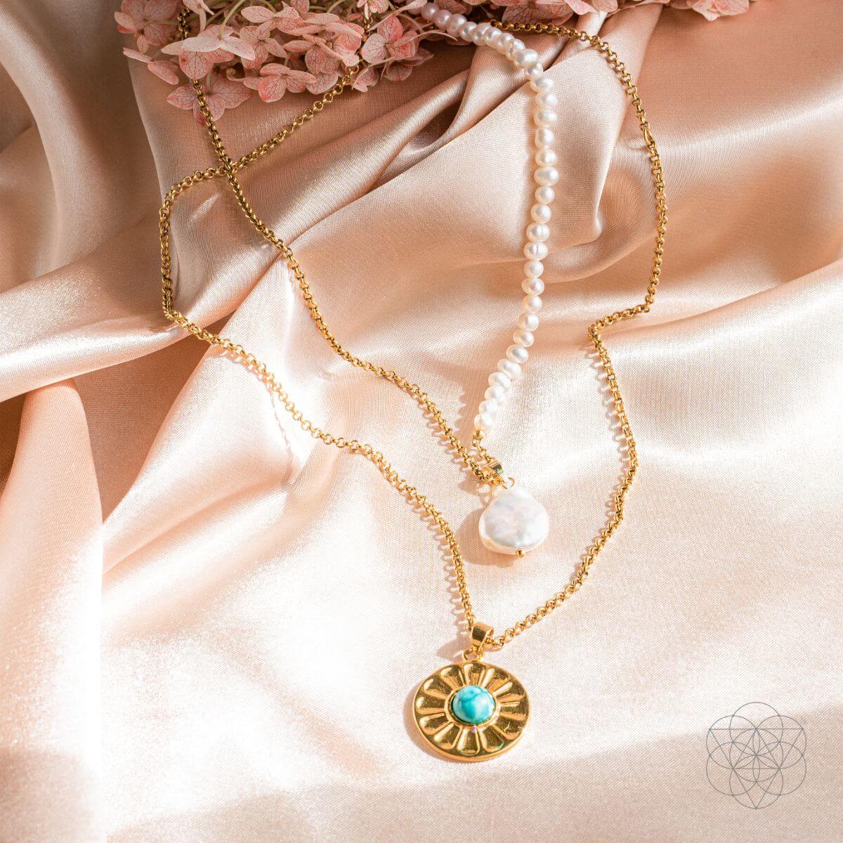 Blissful Balance Necklace Set by Conscious Items at Shirley Shoppe