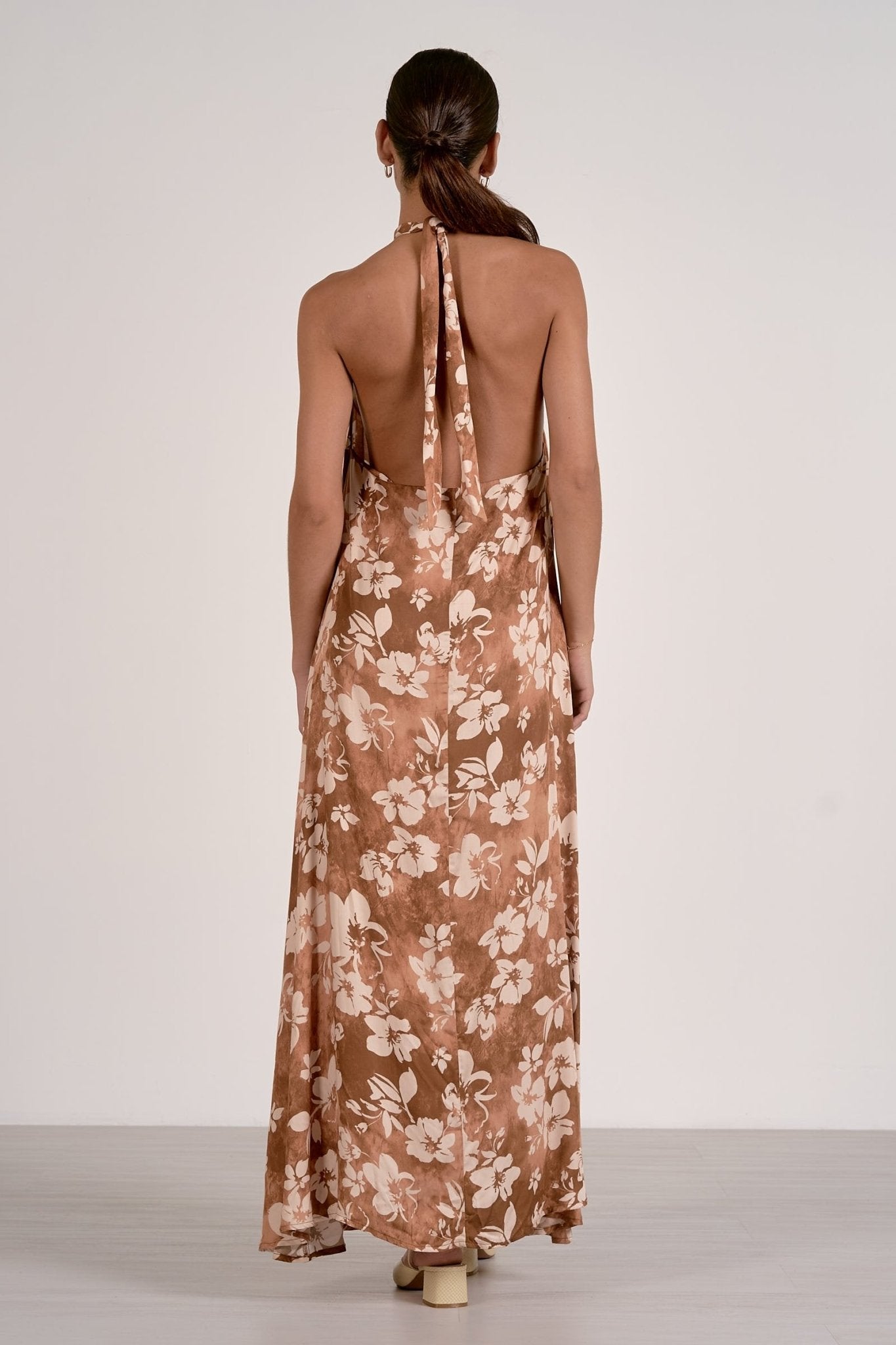 Blossom Maxi Brown Blossom by Shop Elan at Shirley Shoppe