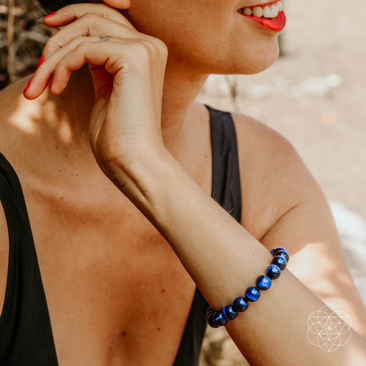 Blue Tiger’s Eye Bracelet by Conscious Items at Shirley Shoppe