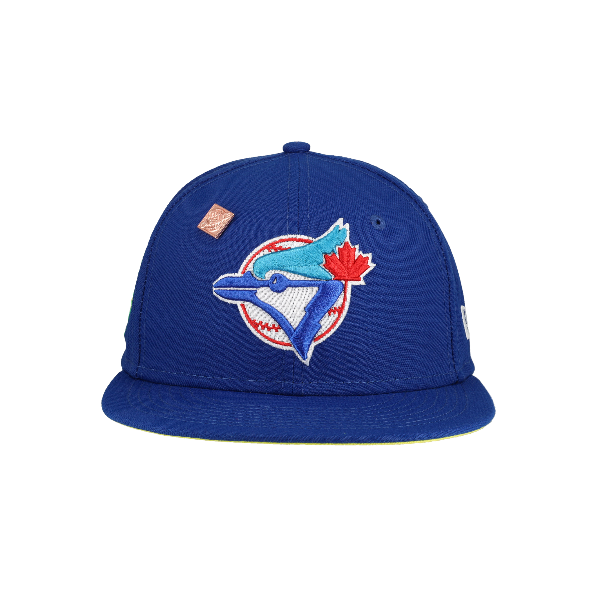 Toronto Blue Jays Citrus Pop 1992 World Series Patch Fitted Hat