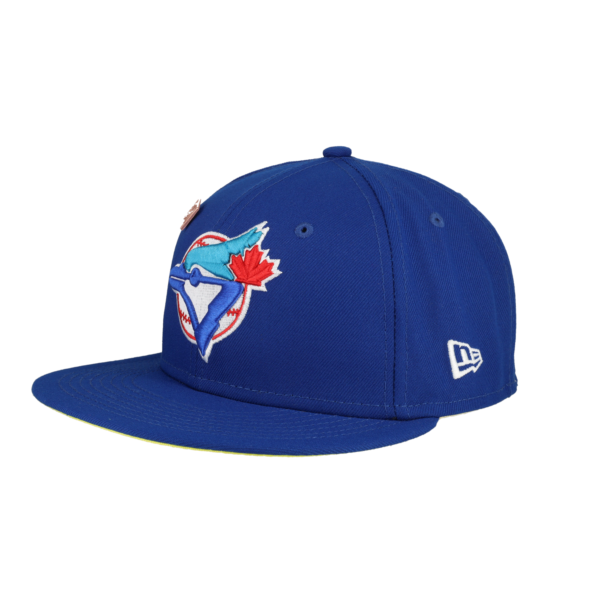 Toronto Blue Jays Citrus Pop 1992 World Series Patch Fitted Hat