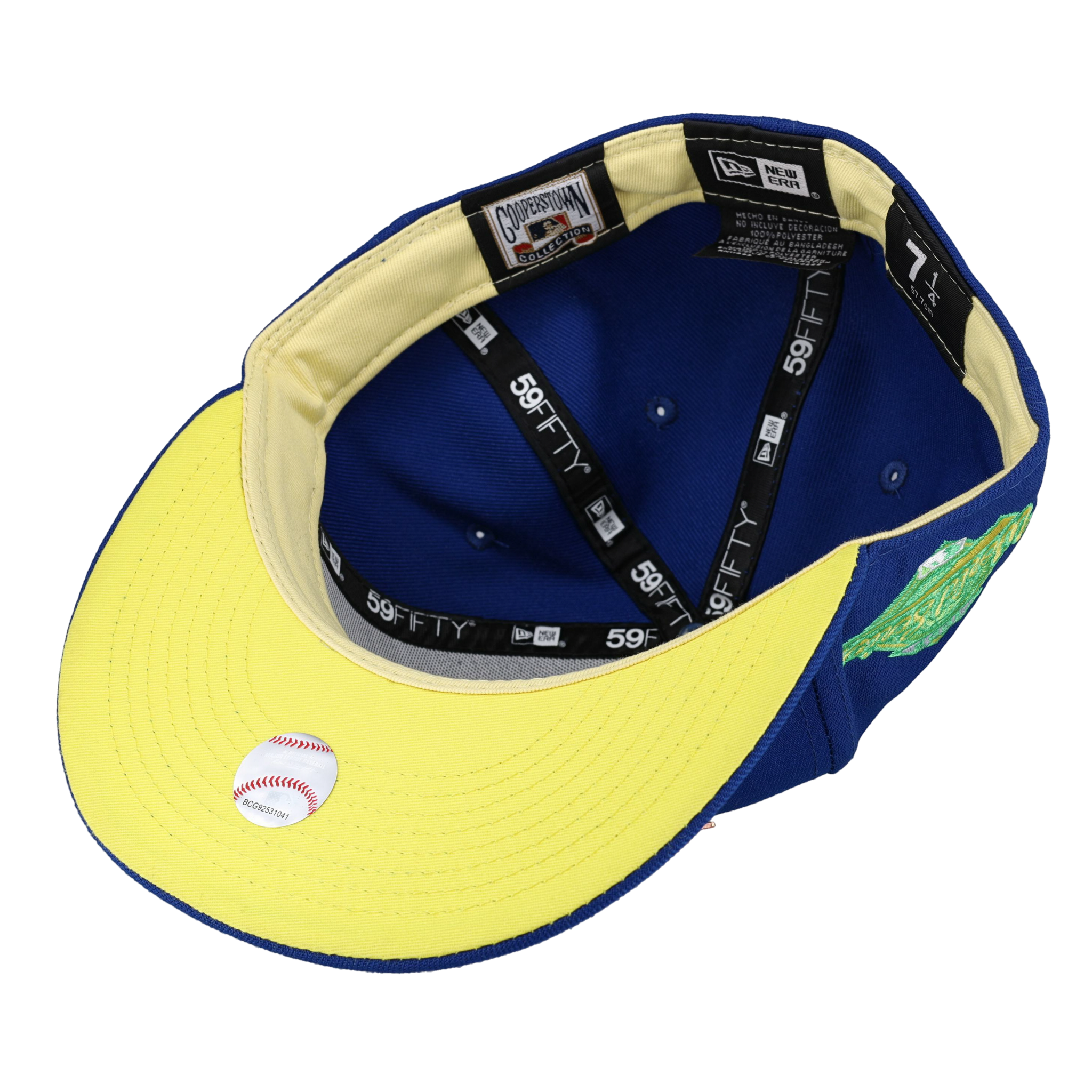 Toronto Blue Jays Citrus Pop 1992 World Series Patch Fitted Hat
