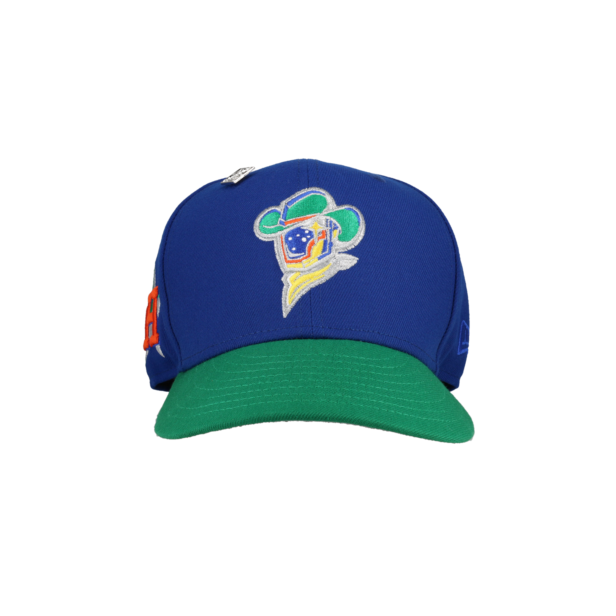 Sugar Land Space Cowboys Blue Big "H" Patch 59Ffity Fitted Hat