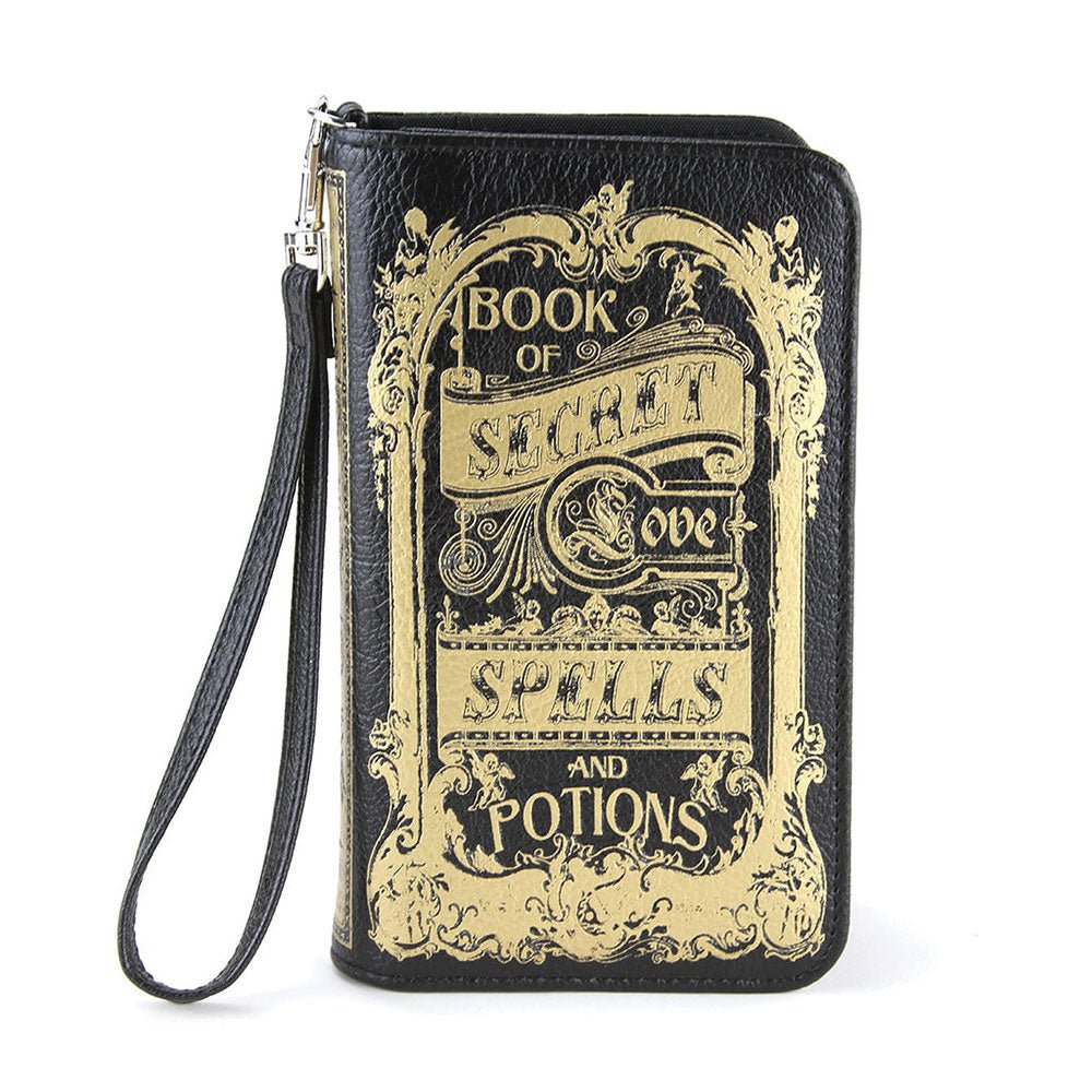 Book Of Secrets Wallet Wristlet by Quirks! at Shirley Shoppe