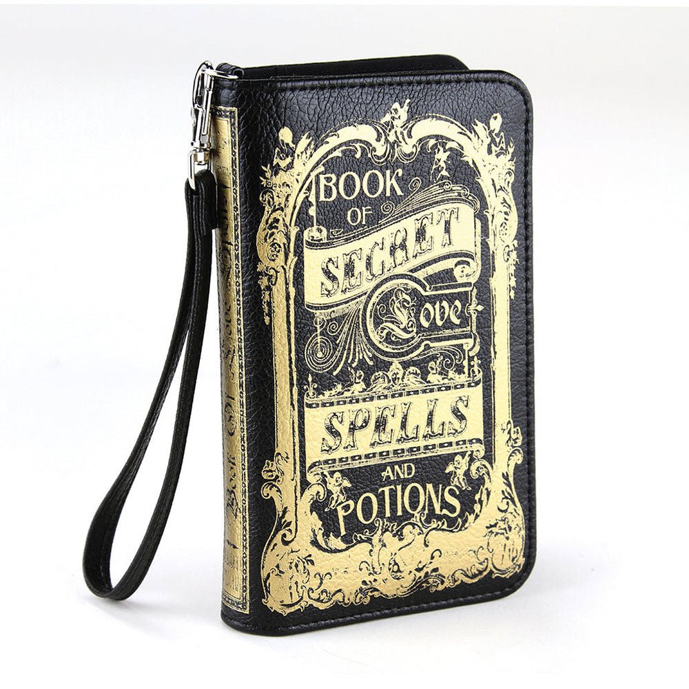 Book Of Secrets Wallet Wristlet by Quirks! at Shirley Shoppe