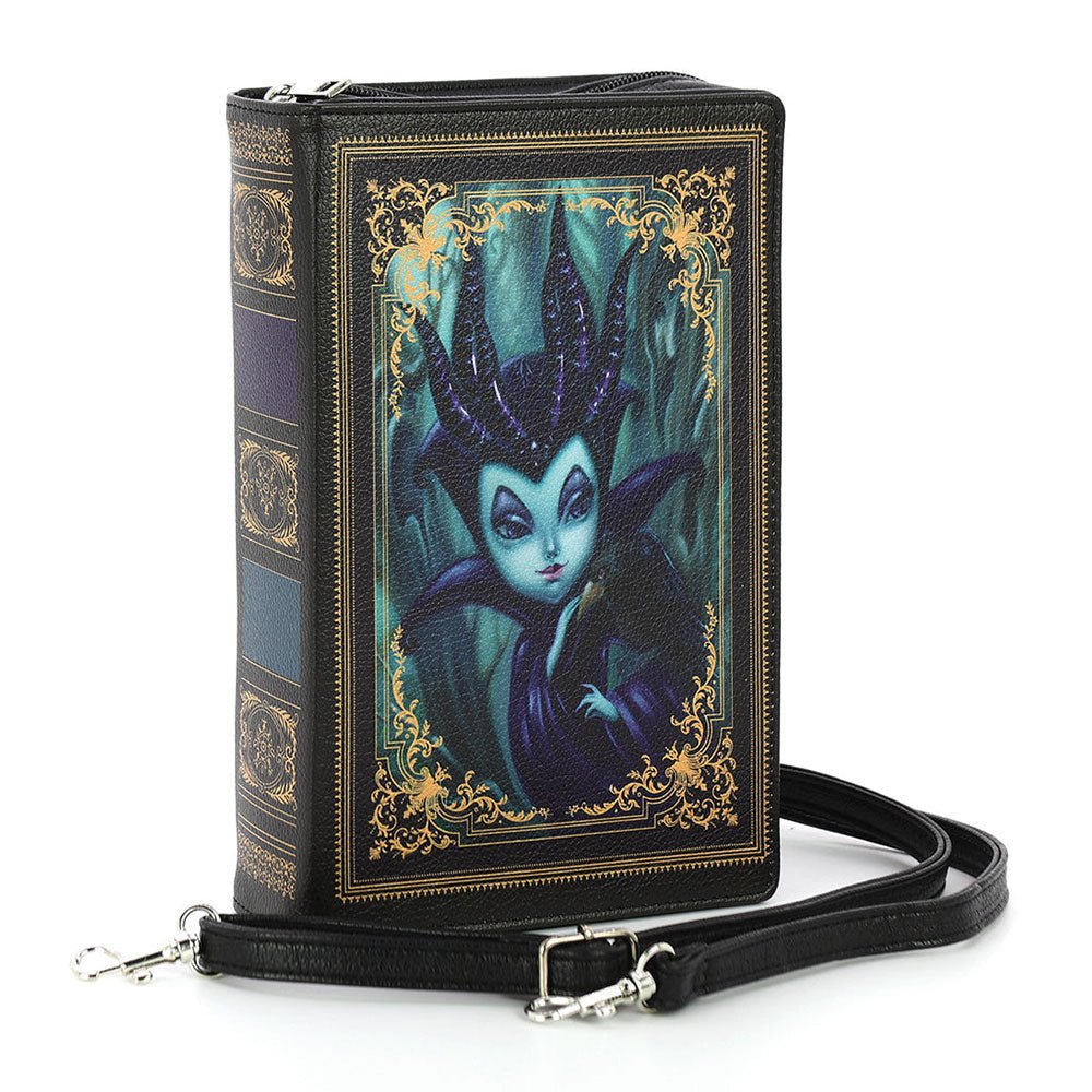 Book Of Villains Book Handbag by Quirks! at Shirley Shoppe