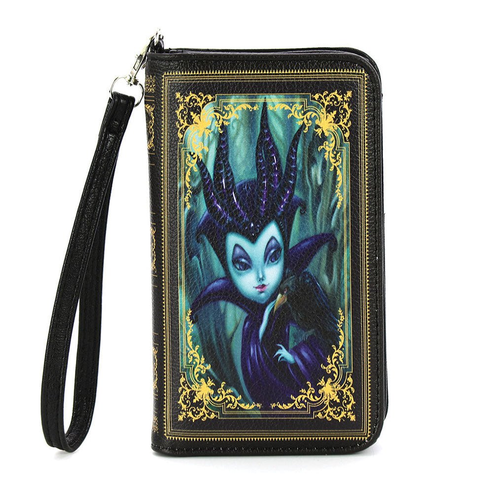 Book Of Villains Wallet Wristlet by Quirks! at Shirley Shoppe