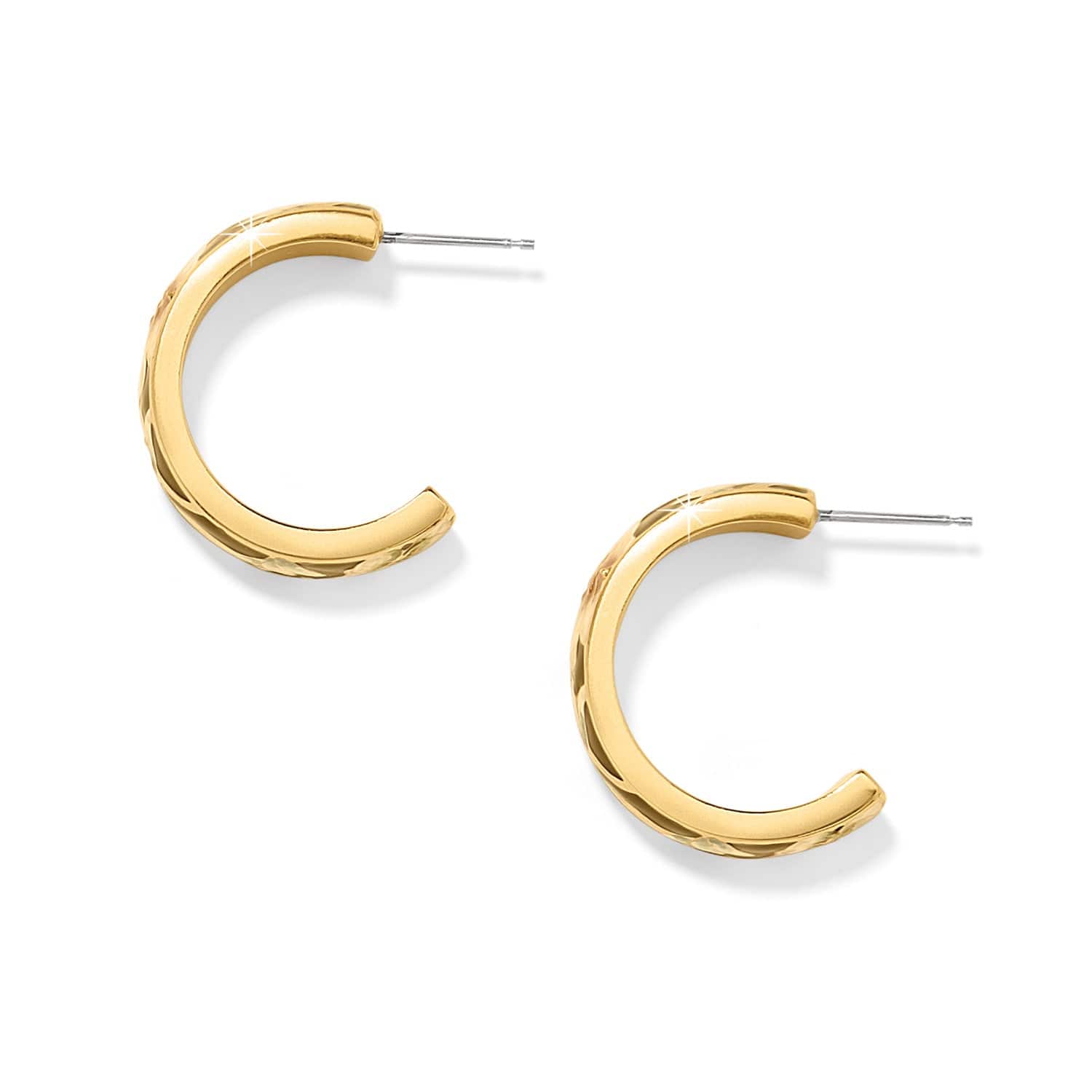 Botanique Butterfly Hoop Earrings