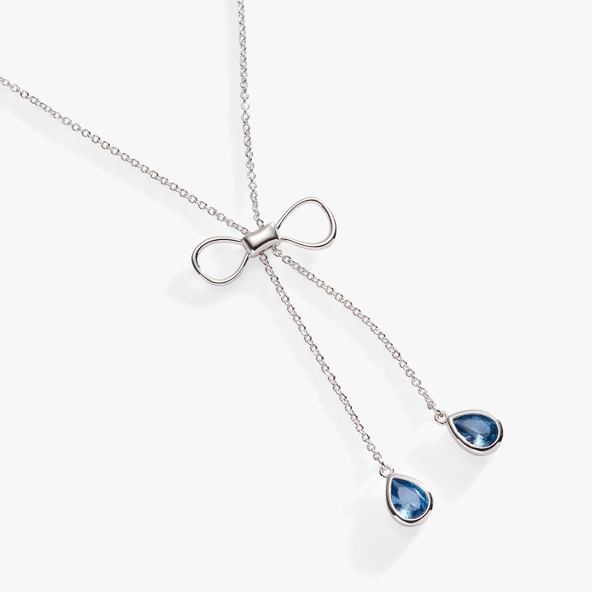 Bow Adjustable Slider Necklace by ALEX AND ANI at Shirley Shoppe