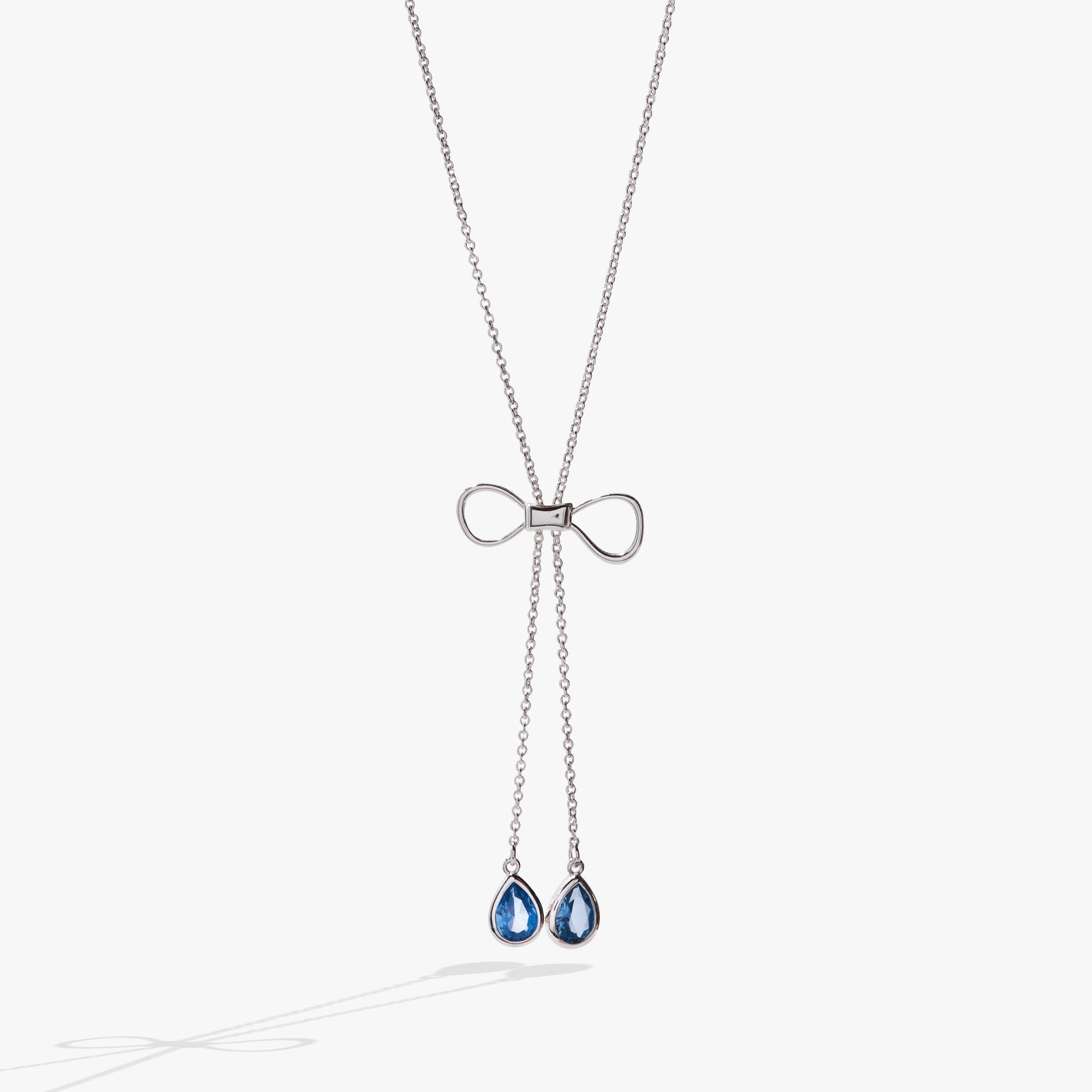 Bow Adjustable Slider Necklace by ALEX AND ANI at Shirley Shoppe