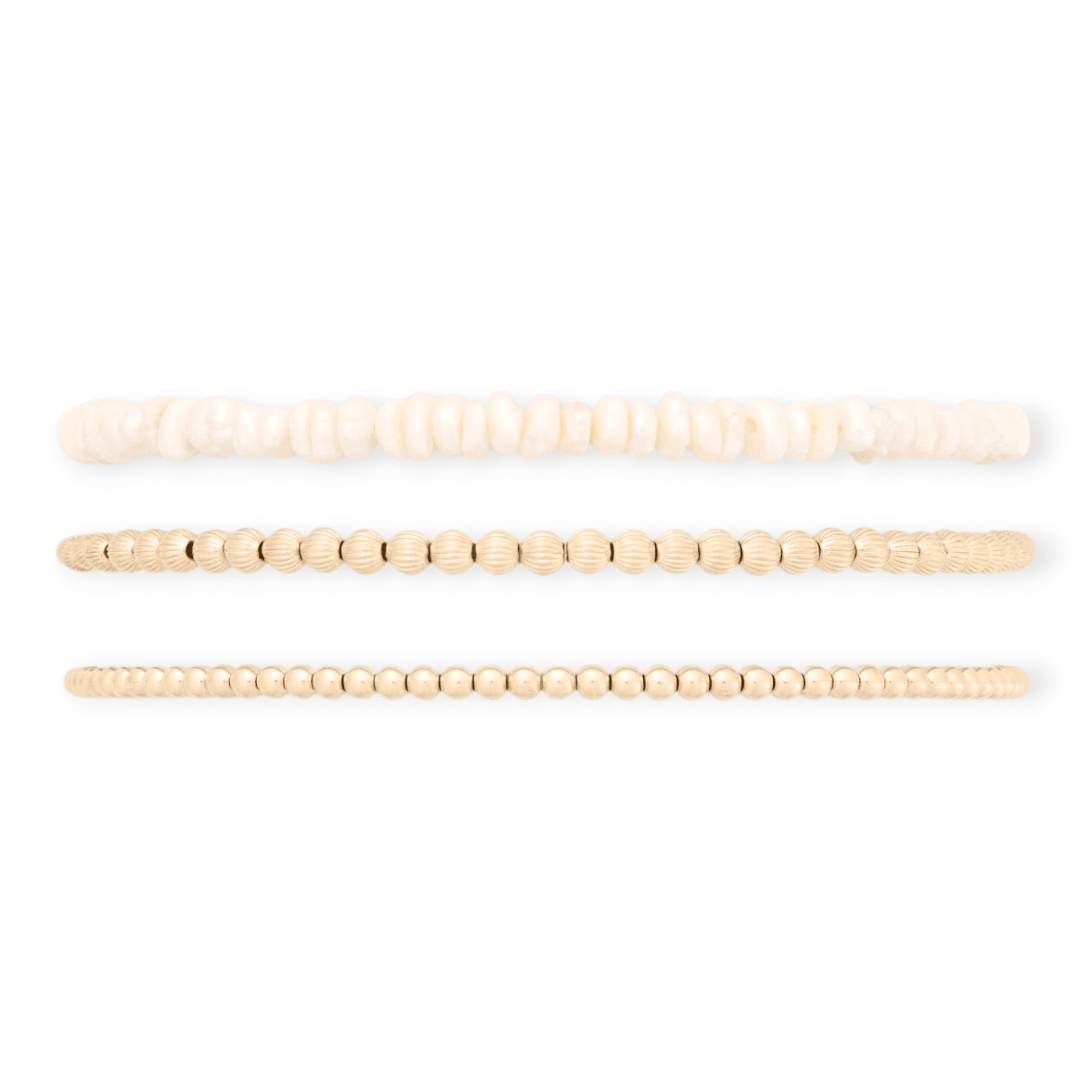 bri triple bracelet stack by Cuffed by Nano LLC at Shirley Shoppe