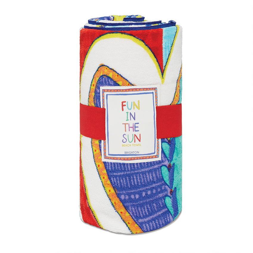 Brighton Endless Summer Beach Towel
