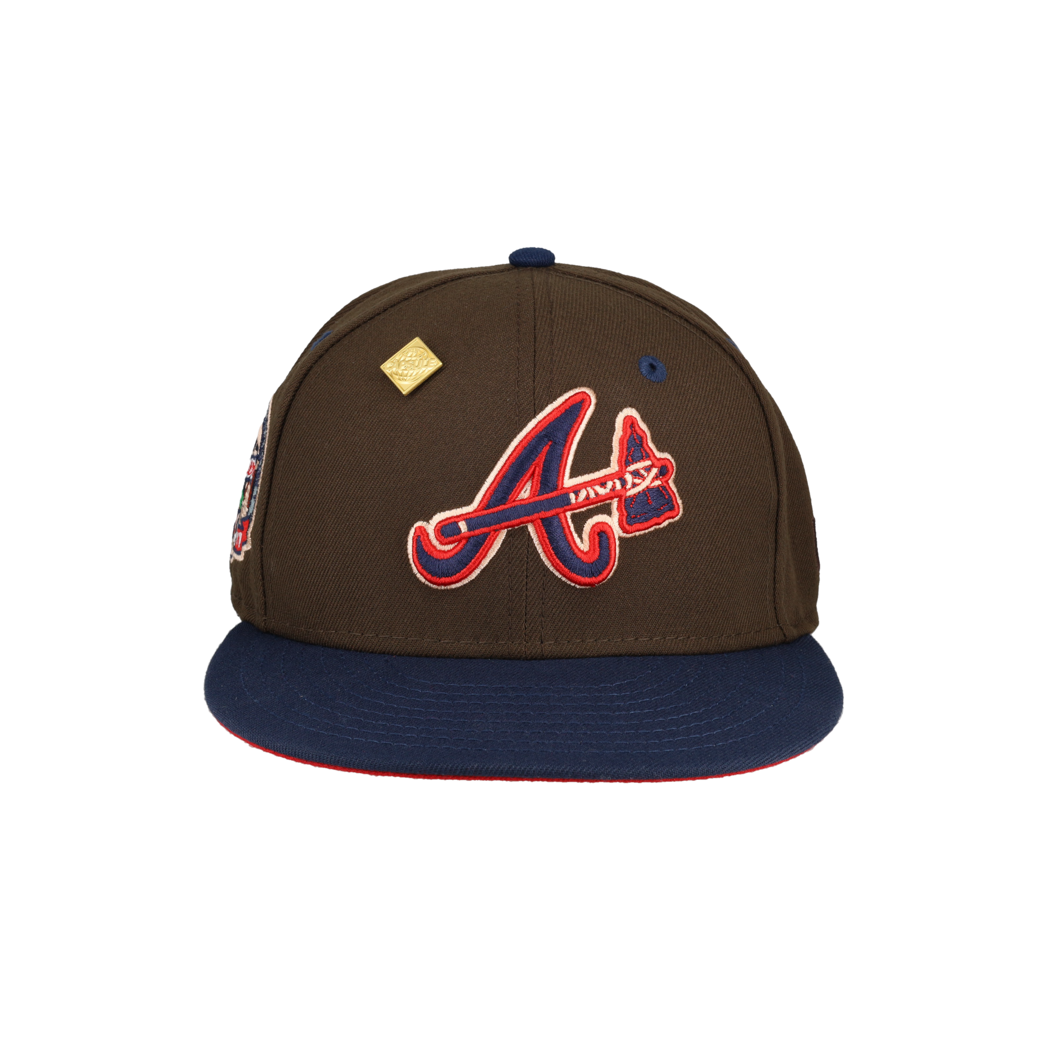 Atlanta Braves 2017 Inaugural Season Patch 59Fifty Fitted Hat