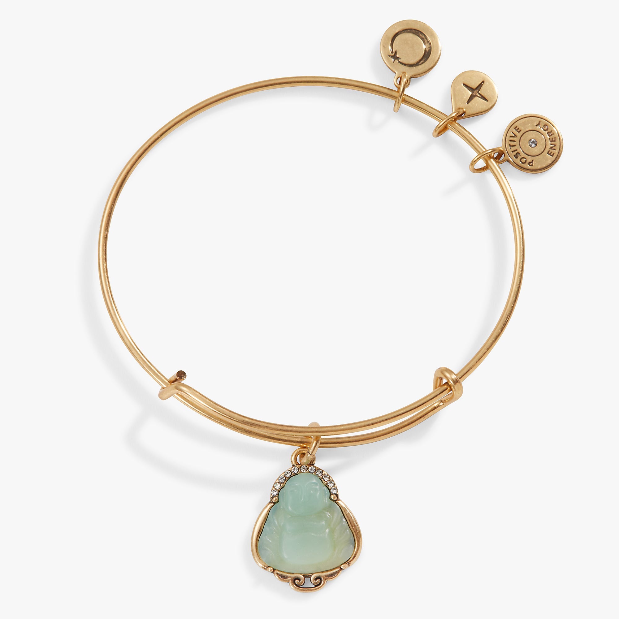 Buddha Charm Bangle by ALEX AND ANI at Shirley Shoppe