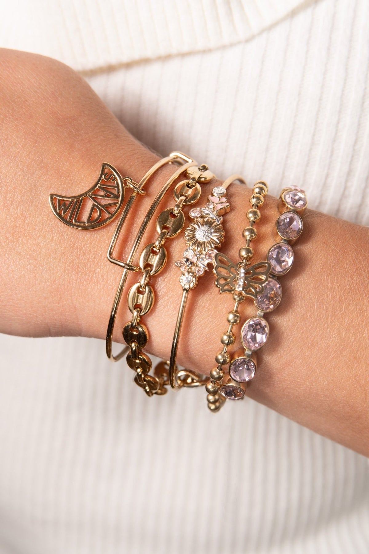 Butterfly Ball Chain Bracelet by ALEX AND ANI at Shirley Shoppe