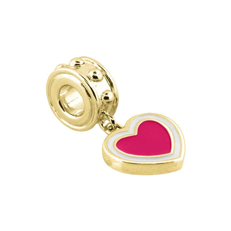 Gabriella Beads Heart Charm