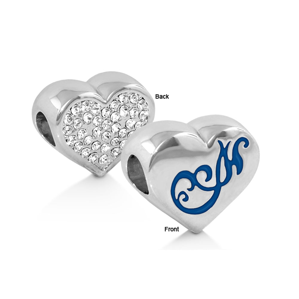 Gabriella Beads Pave Heart