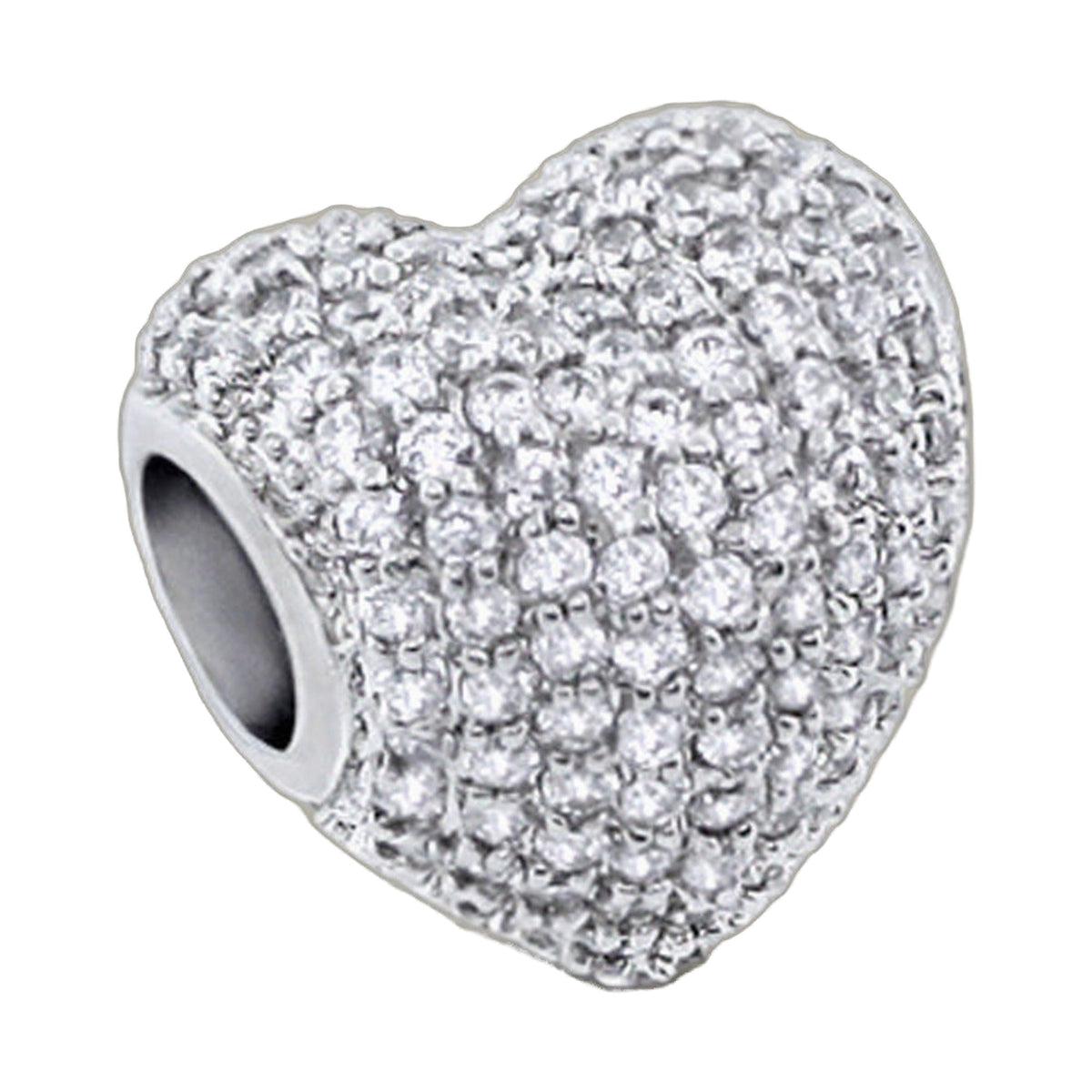 Gabriella Beads Pave Heart