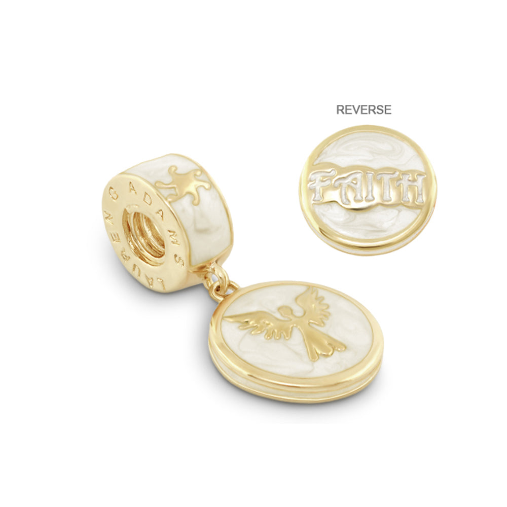 Gabriella Beads Faith Charm