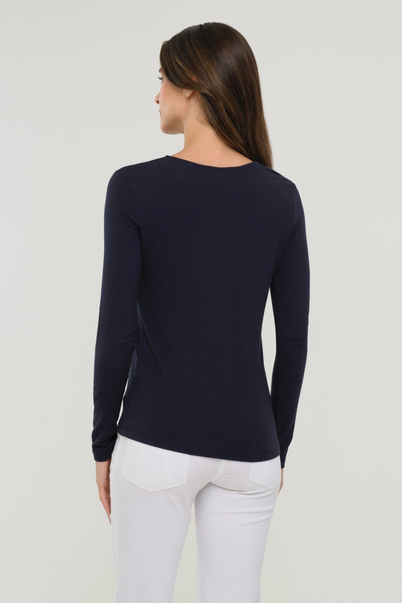 Calista Roll up Henley Top by Anatomie at Shirley Shoppe
