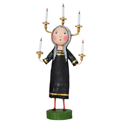 Candle Maker Halloween Figurine by Lori Mitchell *NEW FOR 2025* by Quirks! at Shirley Shoppe