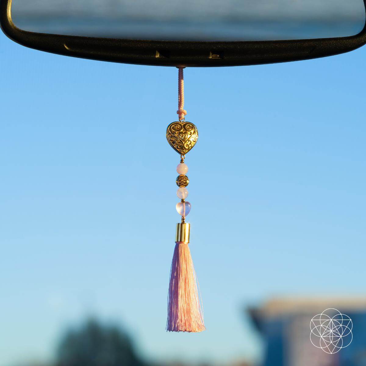 Car Guardian - ‘You Are Loved’ Heart Charm Tassel by Conscious Items at Shirley Shoppe
