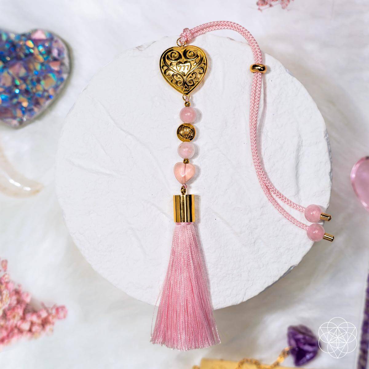 Car Guardian - ‘You Are Loved’ Heart Charm Tassel by Conscious Items at Shirley Shoppe