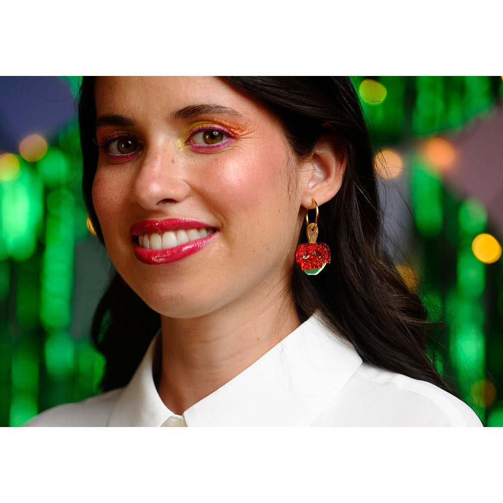 Caramel Apples Earrings by Laliblue by Quirks! at Shirley Shoppe