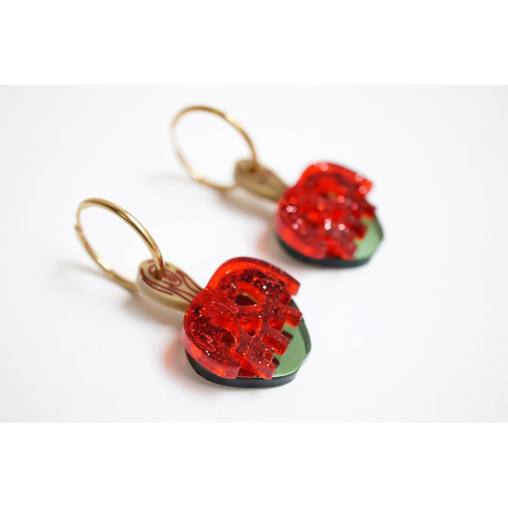 Caramel Apples Earrings by Laliblue by Quirks! at Shirley Shoppe