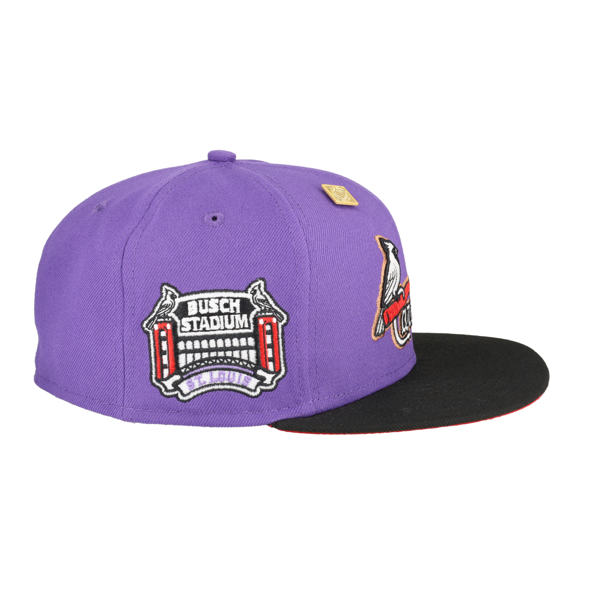 St. Louis Cardinals Busch Stadium Side Patch 59Fifty Fitted Hat