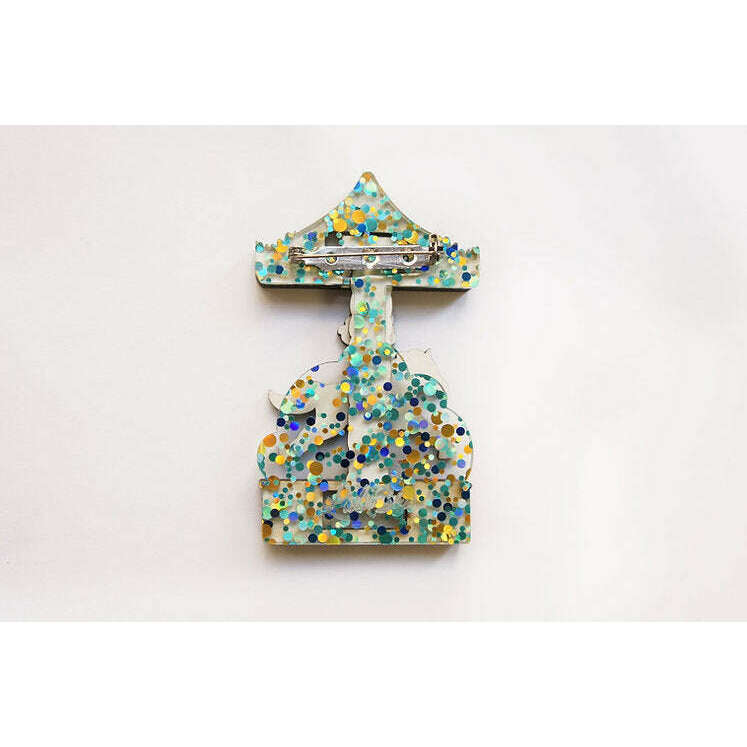 Carousel Brooch by Laliblue