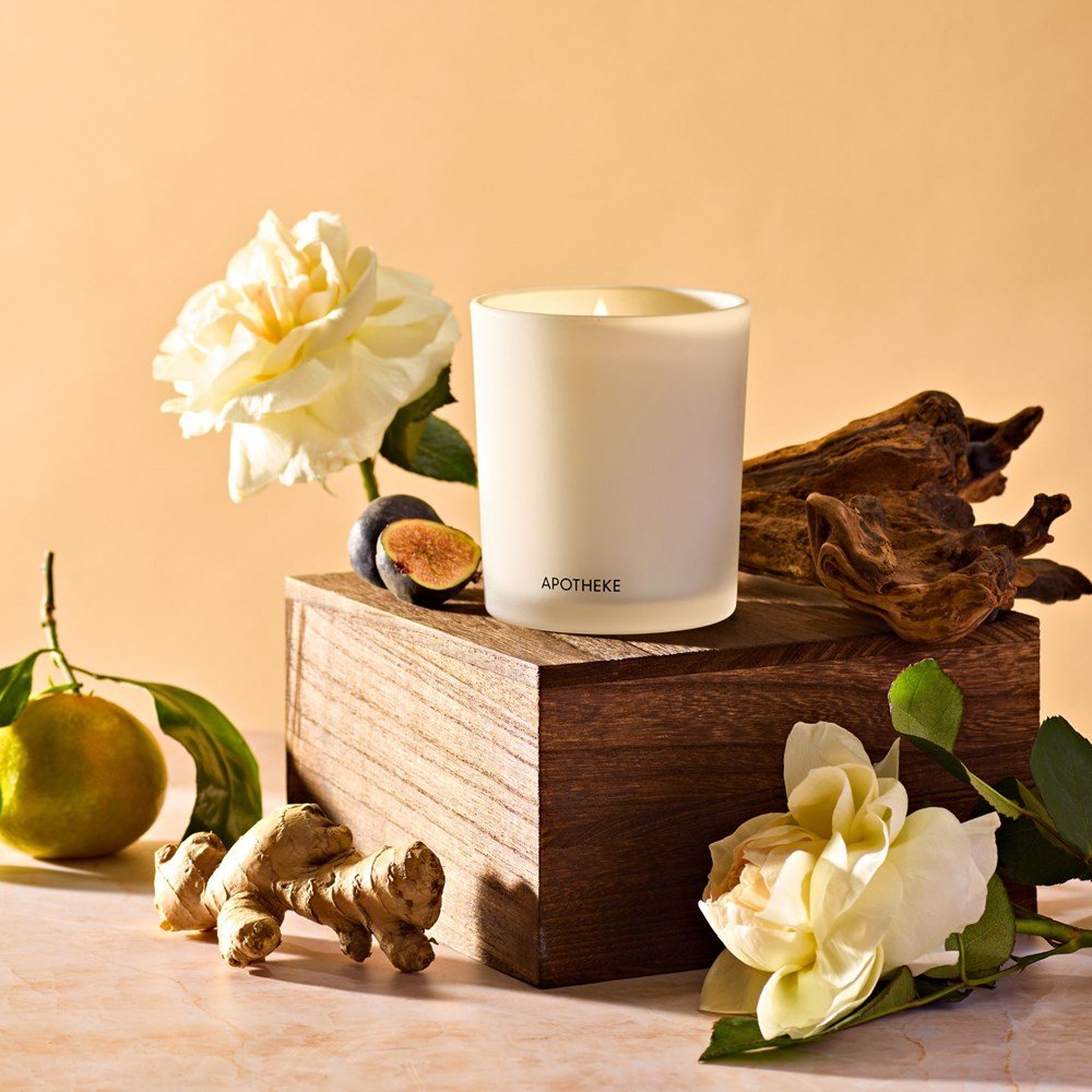 Cedarwood Ginger Classic Candle by APOTHEKE at Shirley Shoppe