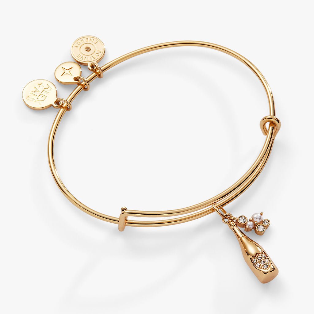 Champagne Bangle by ALEX AND ANI at Shirley Shoppe