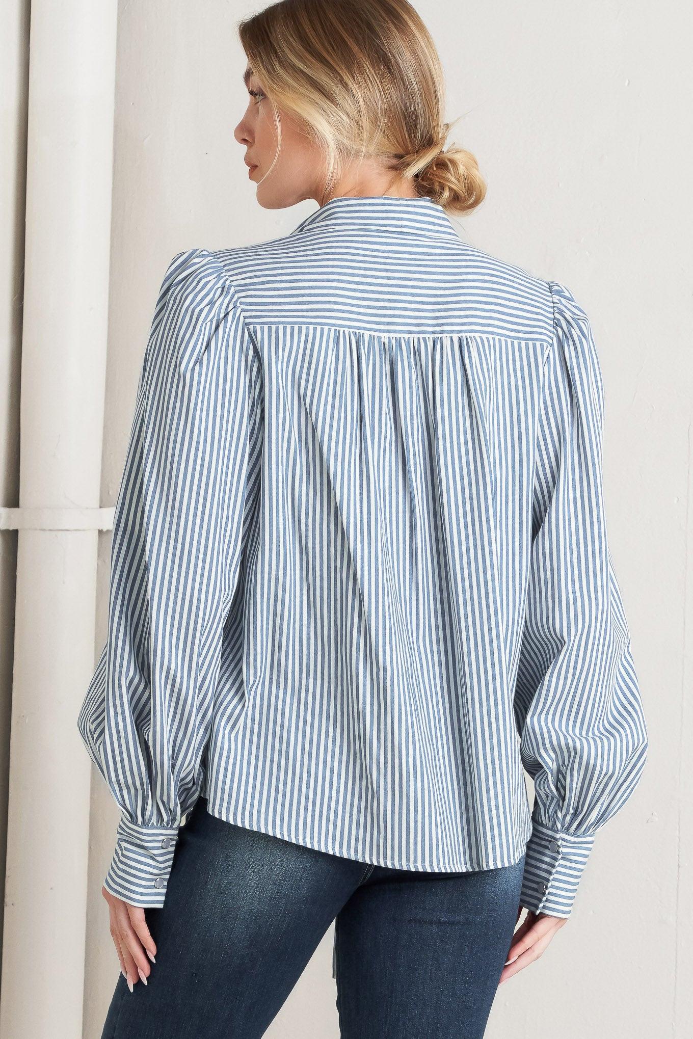 CHARMING INTENTIONS WOVEN TOP by Flying Tomato at Shirley Shoppe