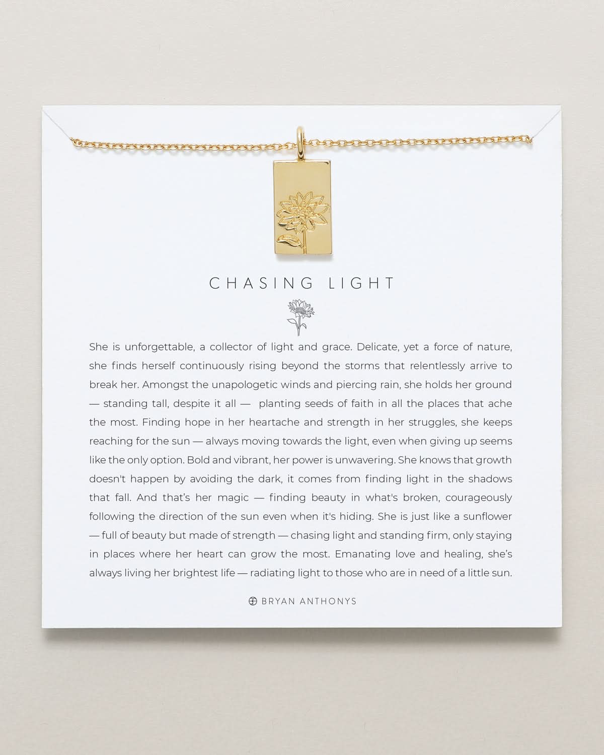 Chasing Light Necklace by Bryan Anthonys at Shirley Shoppe