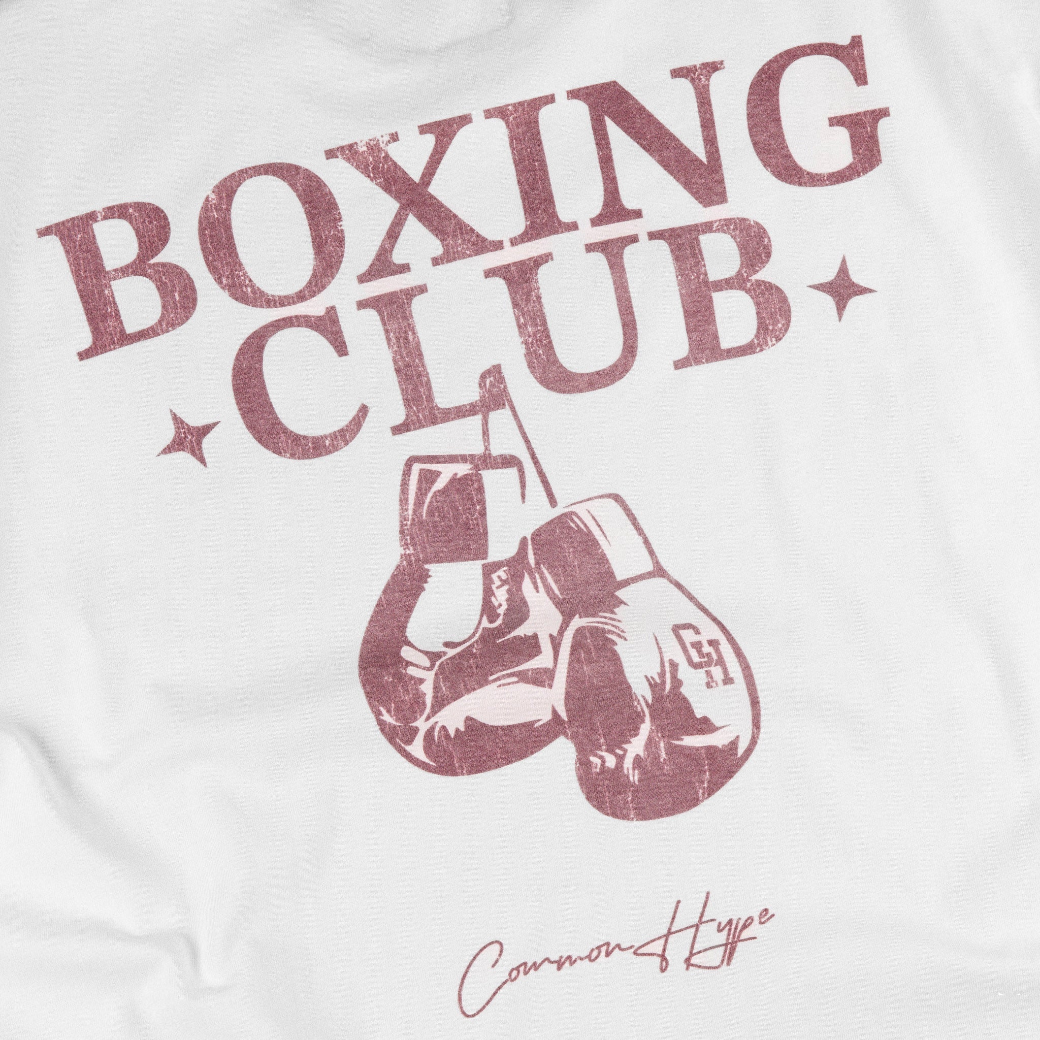 Common Hype Boxing Club Tee White