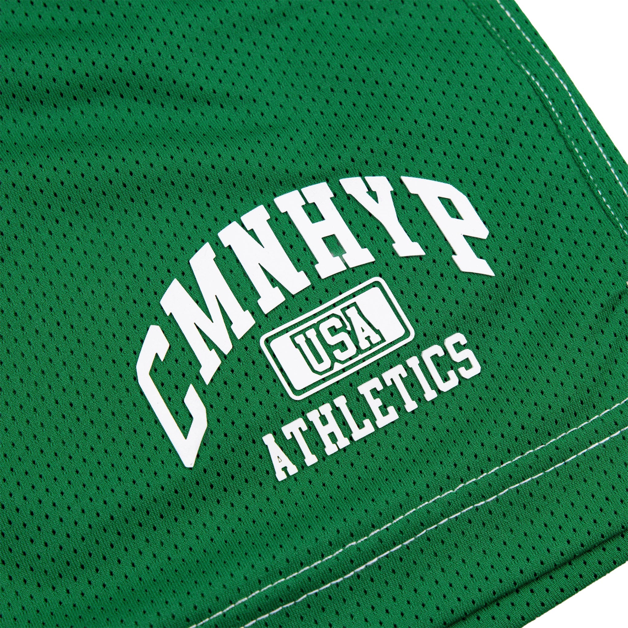 Common Hype Athletics Contrast Mesh Short Pine Green