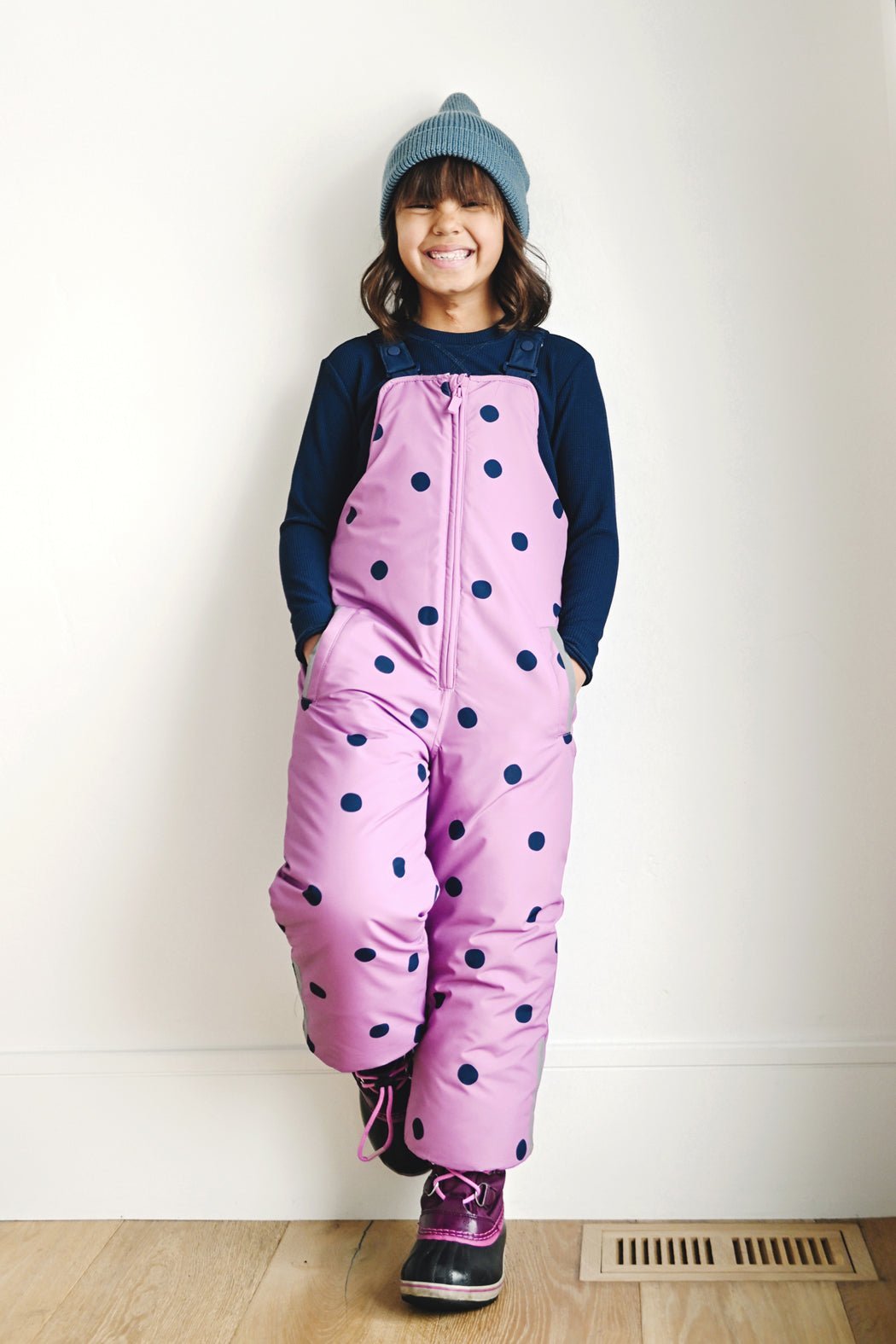 Children's Bamboo Waffle Knit Base Layer Long Sleeve - Last Chance by Cozy Earth at Shirley Shoppe