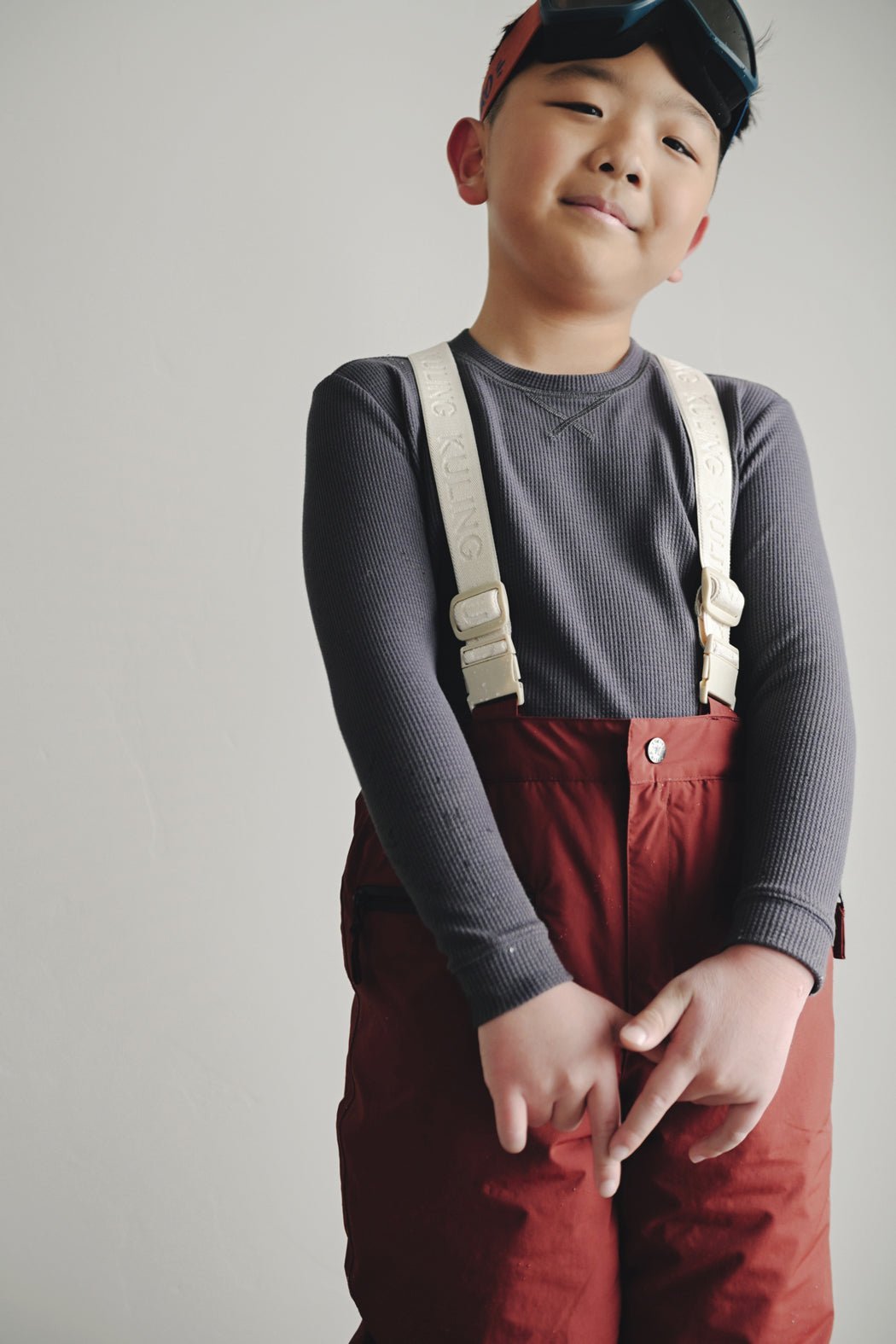 Children's Bamboo Waffle Knit Base Layer Long Sleeve - Last Chance by Cozy Earth at Shirley Shoppe