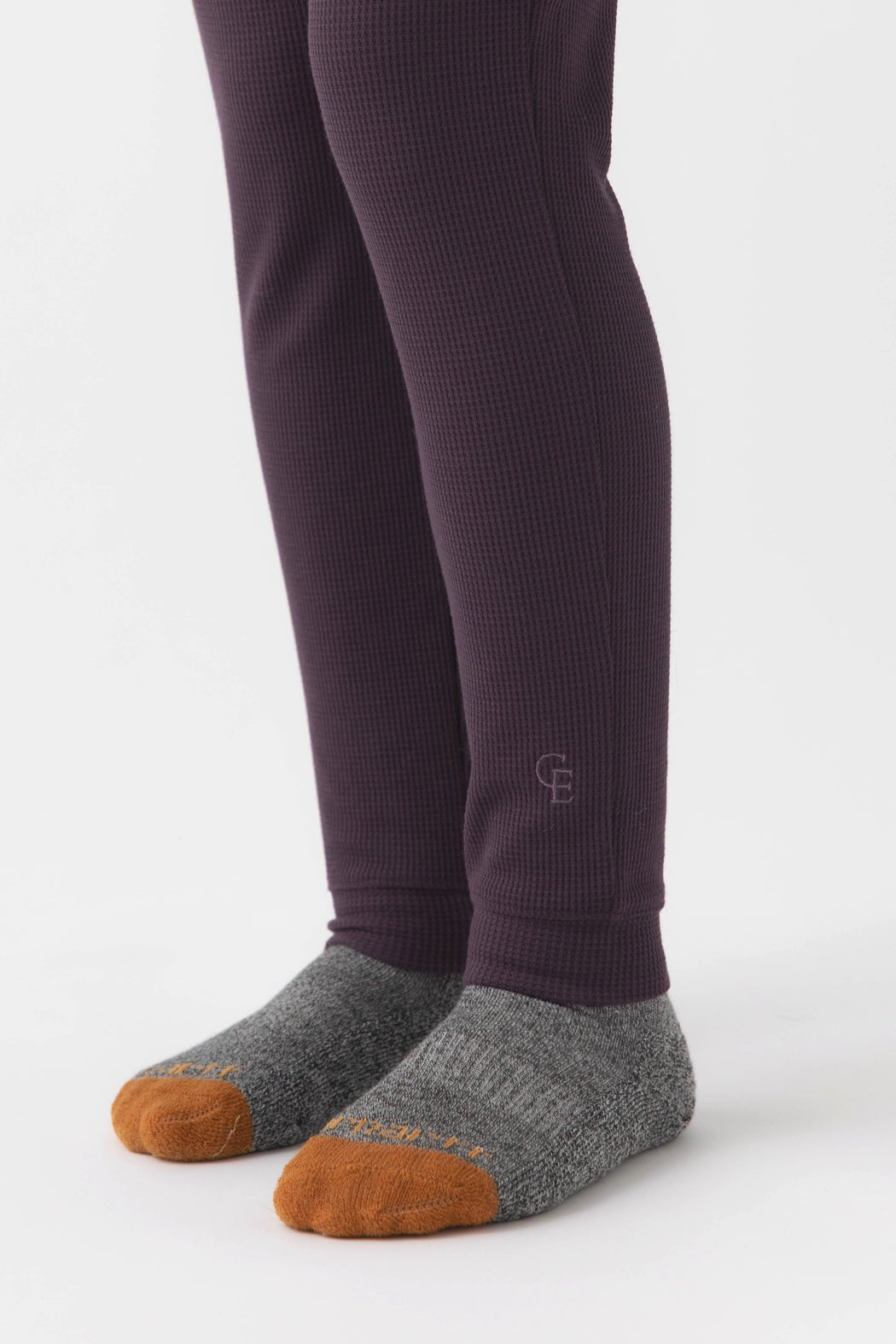 Children's Bamboo Waffle Knit Base Layer Pant - Last Chance by Cozy Earth at Shirley Shoppe