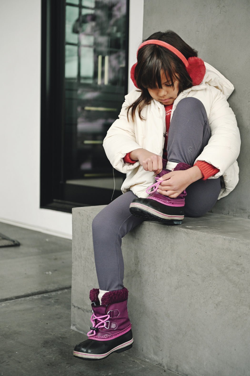 Children's Bamboo Waffle Knit Base Layer Pant - Last Chance by Cozy Earth at Shirley Shoppe